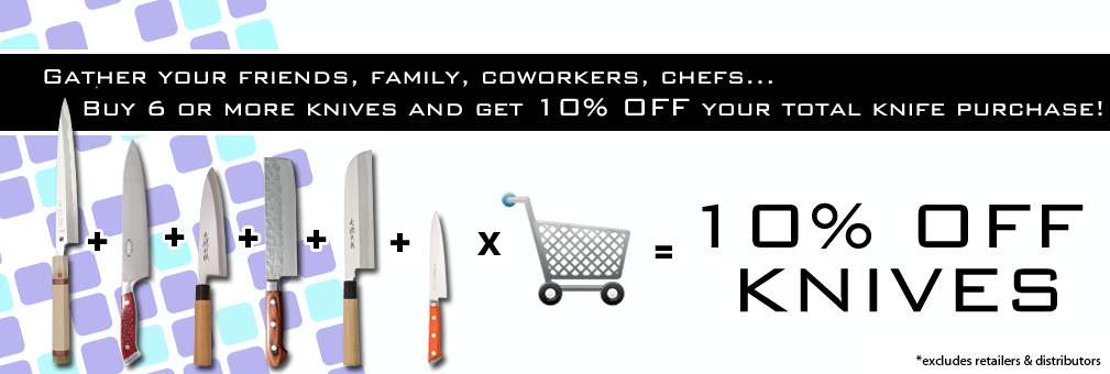 Buy 6knives save 10%