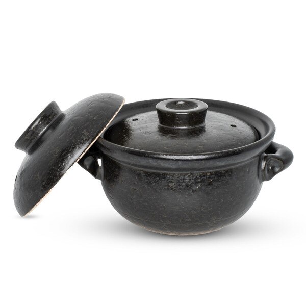 Image of Black Glaze 1.5-Go Rice Cooker 7" 2