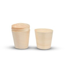 Disposable Wood Cups 100/pack