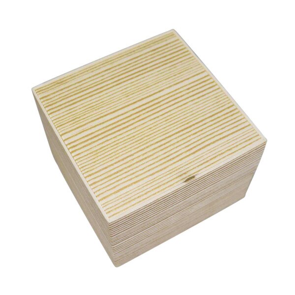 Image of Two Tiered Natural Take Out Square Box 72 sets 1