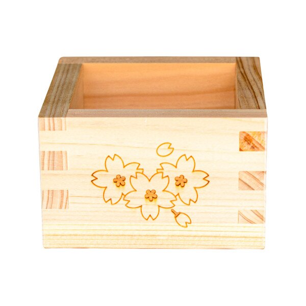 Image of Sake Box Engraving - One Side