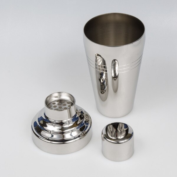 Image of Yukiwa Baron Stainless Steel Cobbler Cocktail Shaker 2