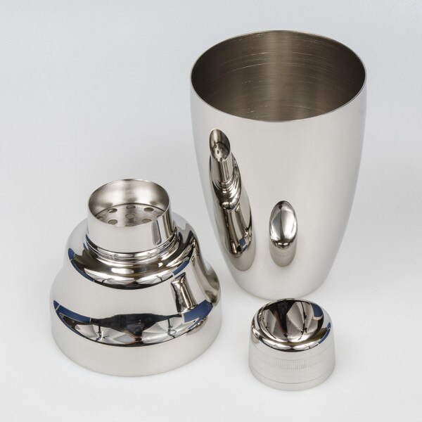 Image of Yukiwa Micron Bubble Mirror Finished Stainless Steel Cobbler Cocktail Shaker 2