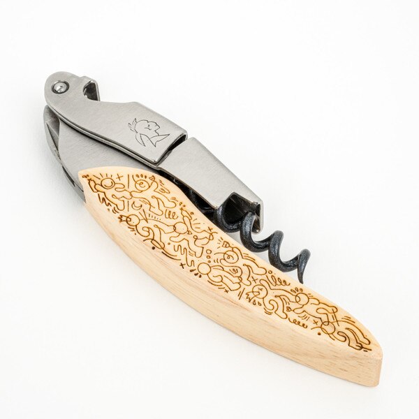 Image of Urban Tattoo Wood Graffiti Design Corkscrew 2