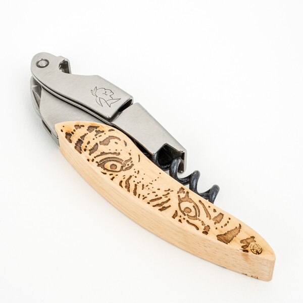 Image of Urban Wood Tiger Design Corkscrew 2