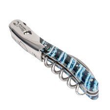 Château Laguiole Mammoth Blue Pattern Corkscrew