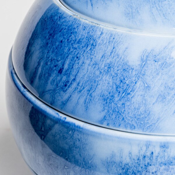 Image of Oju Blue 3 Tier Layered Box 6" 6
