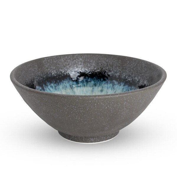 Image of Crater Blue Bowl 7.75" 1