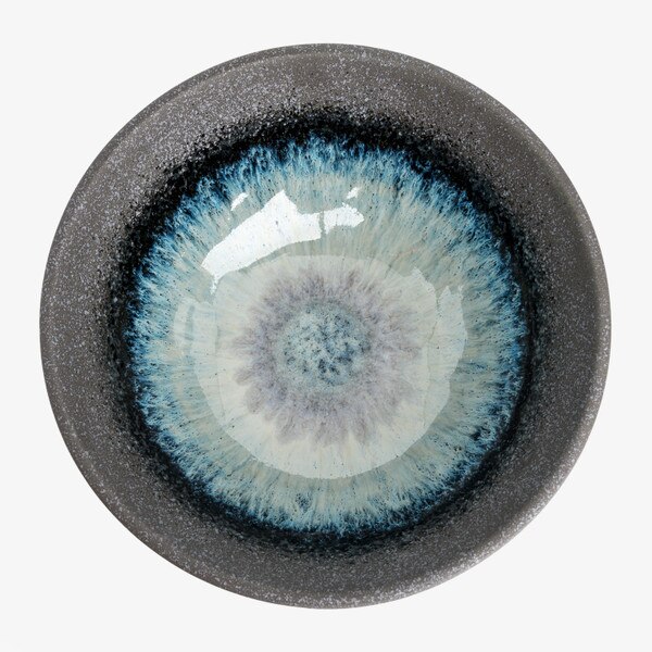 Image of Crater Blue Bowl 7.75" 3