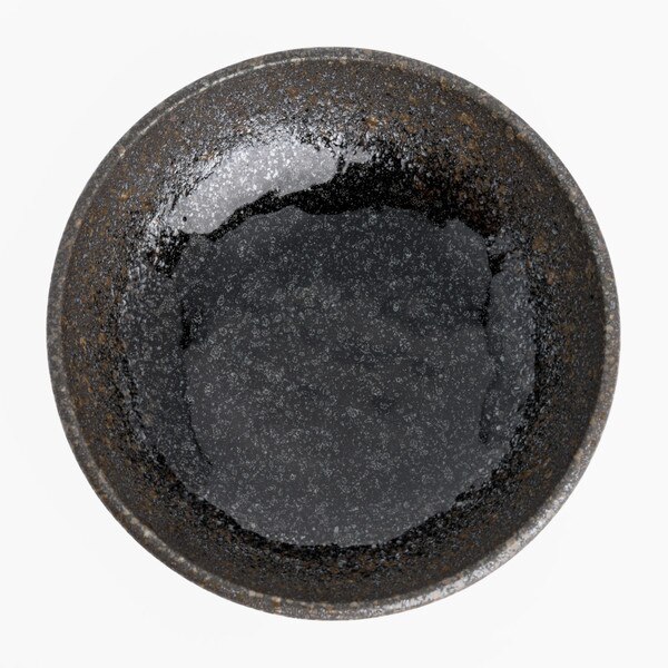 Image of Crater Black Bowl 6.5" 3