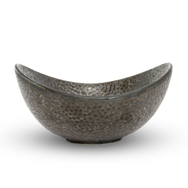 Image of Hammered Luster Abstract Bowl 6" 2