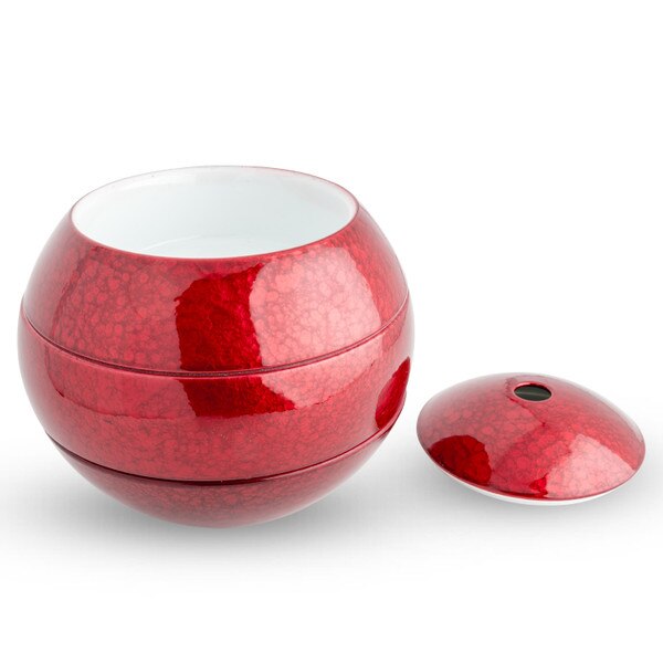 Image of Oju Red 3 Tier Layered Box 6" 2
