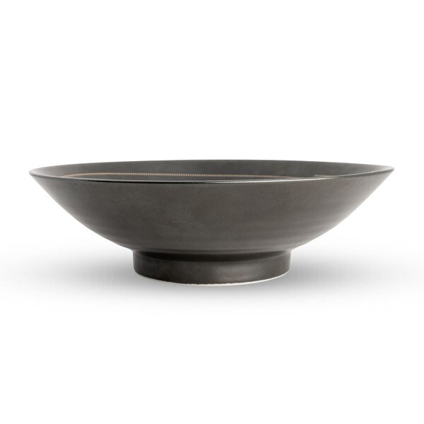 Image of Stitch Black Coupe Bowl 9.75" 2