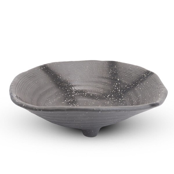 Image of Mikage Black Speckled Bowl 9.25" 1