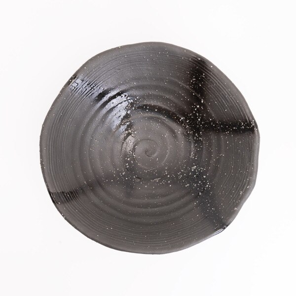 Image of Mikage Black Speckled Bowl 9.25" 3