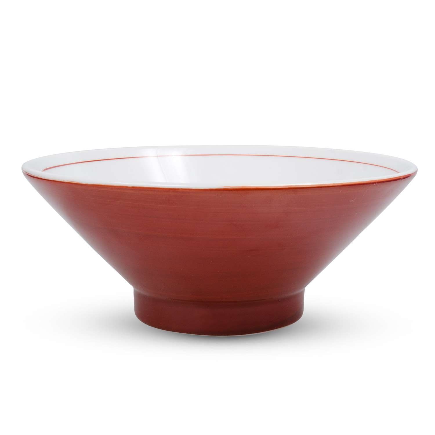 フードボウル　HP820-Drink Food Bowl Red Brick Red Flare Bowl 8.5