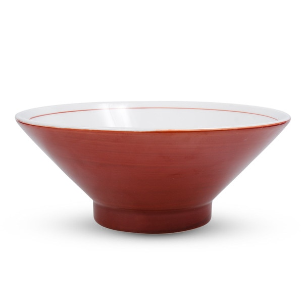 Image of Brick Red Flare Bowl 8.5" 3