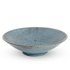 Blue Rustic Tokusa Bowl 9.75"