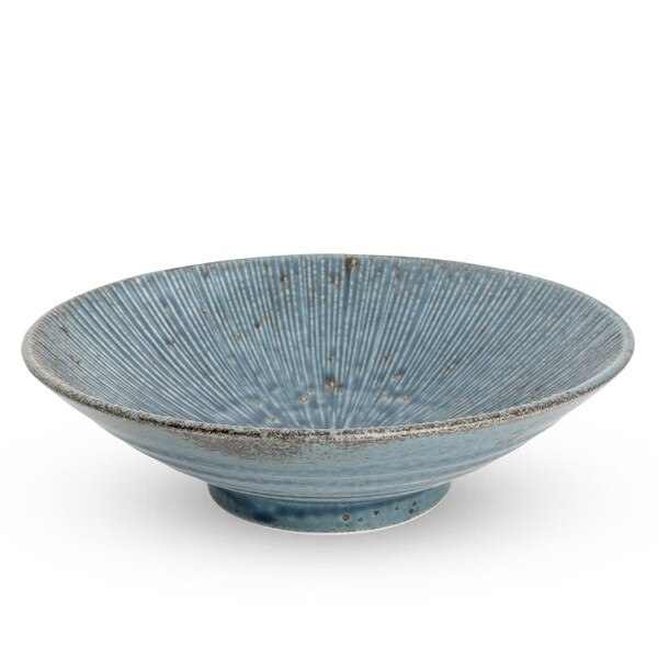 Image of Blue Rustic Tokusa Bowl 9.75" 1