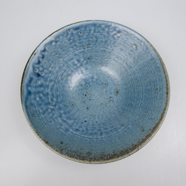 Image of Cornflower Blue Bowl 8" 2