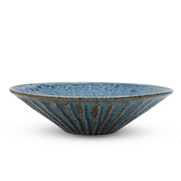 Image of Cornflower Blue Bowl 8" 3