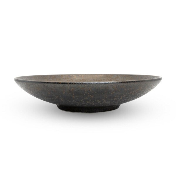 Image of Miroku Black Coupe Bowl 9" 2