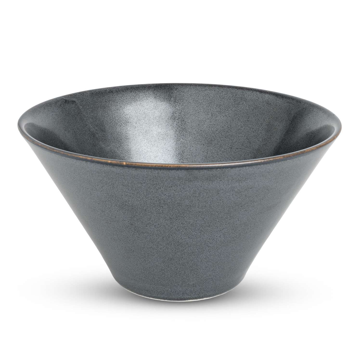 Tessa Black Flare Bowl 7.5