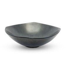 Tessa Black Square Bowl 6.25"