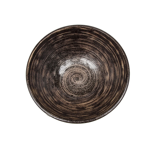 Image of Uzumaki Dark Brown Bowl 7.5" 2