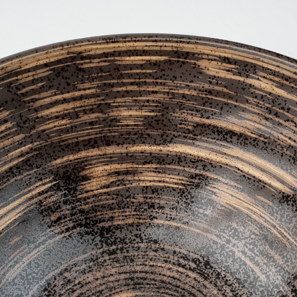 Image of Uzumaki Dark Brown Bowl 7.5" 4