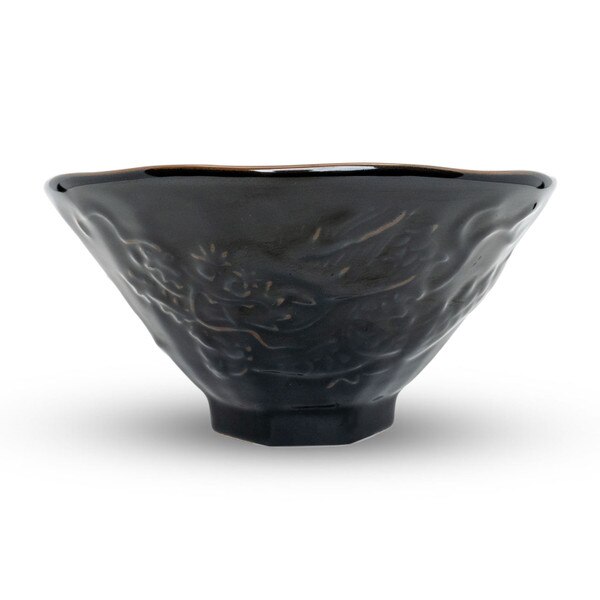 Image of Black Tenmoku Flare Bowl 7.75" 2