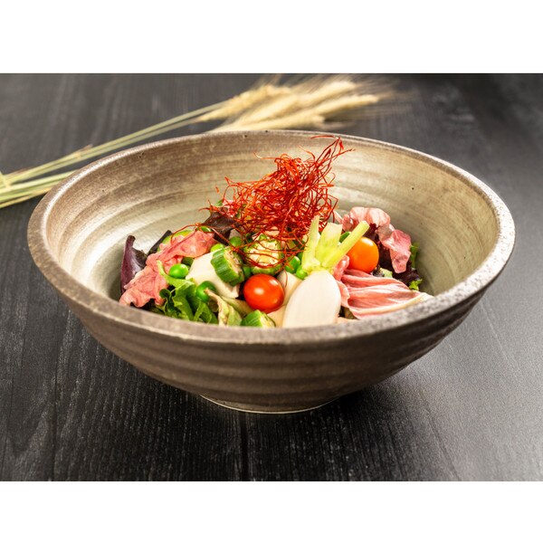 Image of Brown Nenrin Bowl 9.25" 5