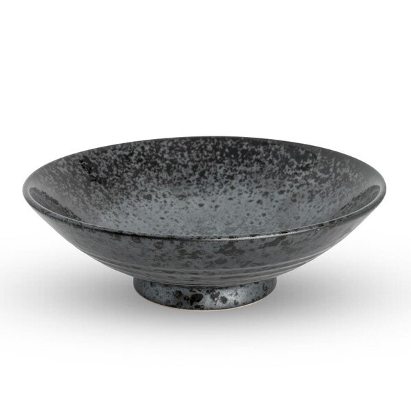Image of Silver Granite Bowl 9.75" 1