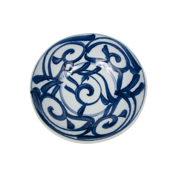 Image of Bikoyaki Blue Bowl 6.75" 2
