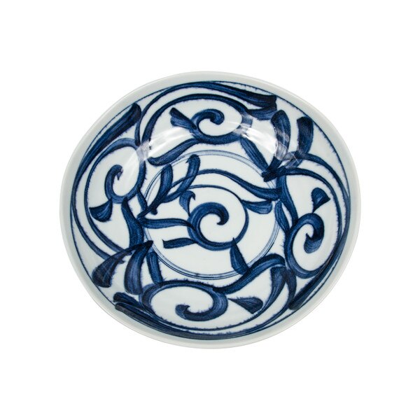 Image of Bikoyaki Blue Bowl 8.25" 2