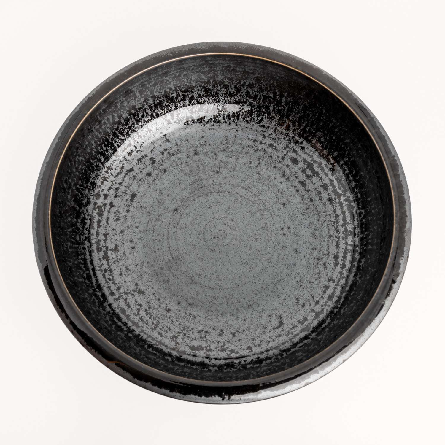 コリンス　CORINTH 大皿　ディナー　プレート　パスタ　コロンビア Silver Granite Bowl 9.25