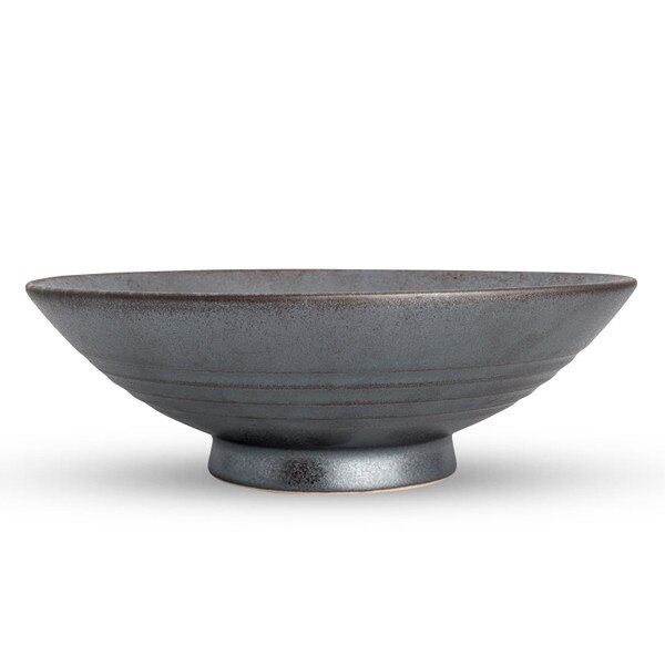 Image of Metallic Brown Bowl 9.5" 2
