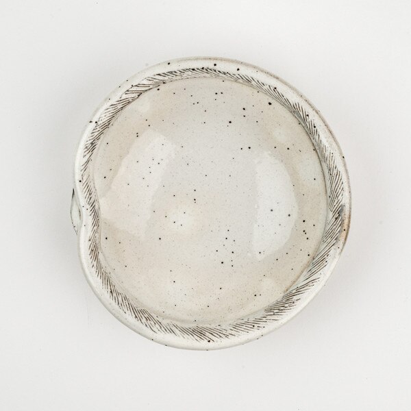 Image of Dotted Abstract Bowl 7" 3