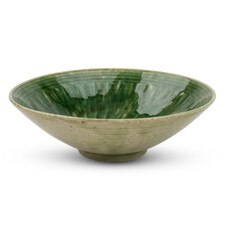 Oribe Green Tochiri Bowl 6.25"