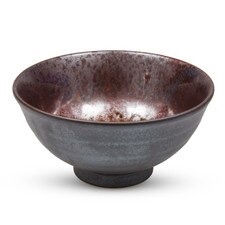 Metallic Brown Bowl 6.25"