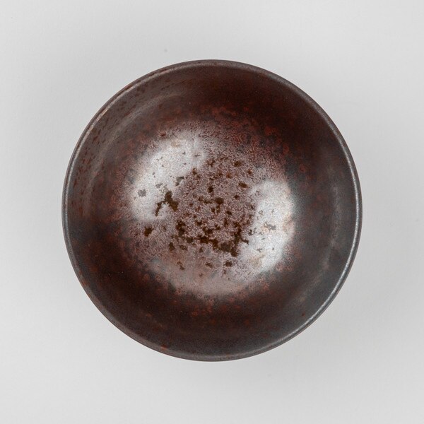 Image of Metallic Brown Bowl 6.25" 3