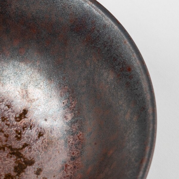 Image of Metallic Brown Bowl 6.25" 4