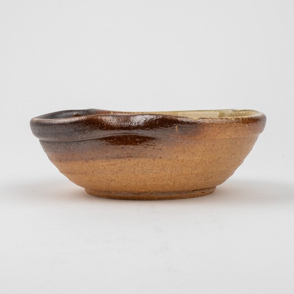 Image of Aged Shigaraki Abstract Bowl 6.25" 2