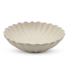 Kohiki White Floral Bowl 7.25"