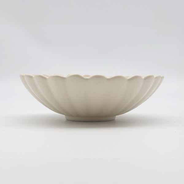 Image of Kohiki White Floral Bowl 7.25" 2