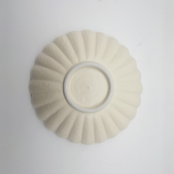 Image of Kohiki White Floral Bowl 7.25" 4