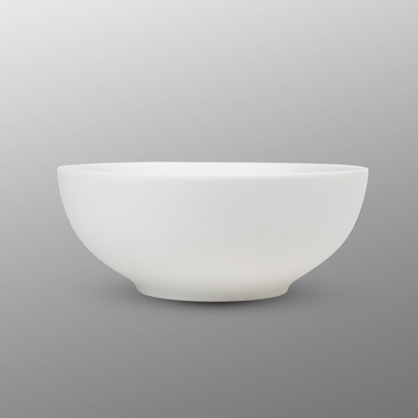 Image of Matte White Cereal Bowl 6" 2