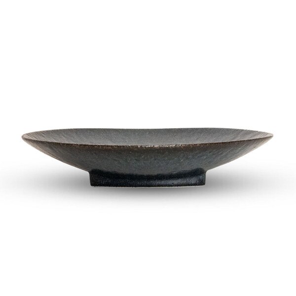 Image of Seiran Indigo Blue Coupe Bowl 9" 2