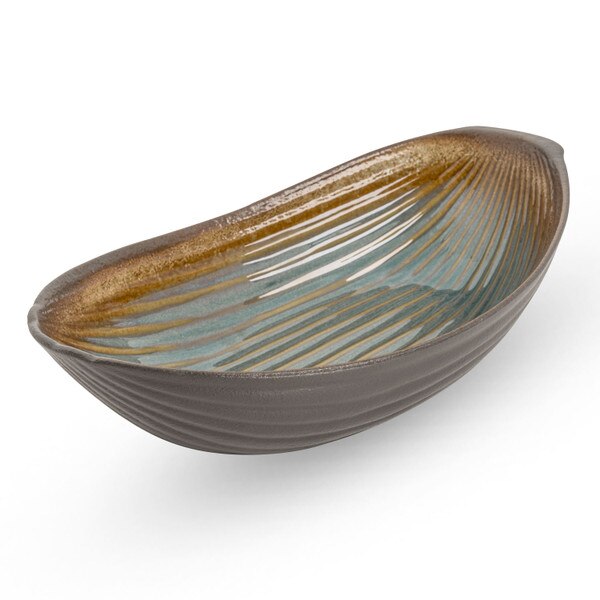 Image of Korin Durable Sage Green Abstract Bowl 11.5" 1