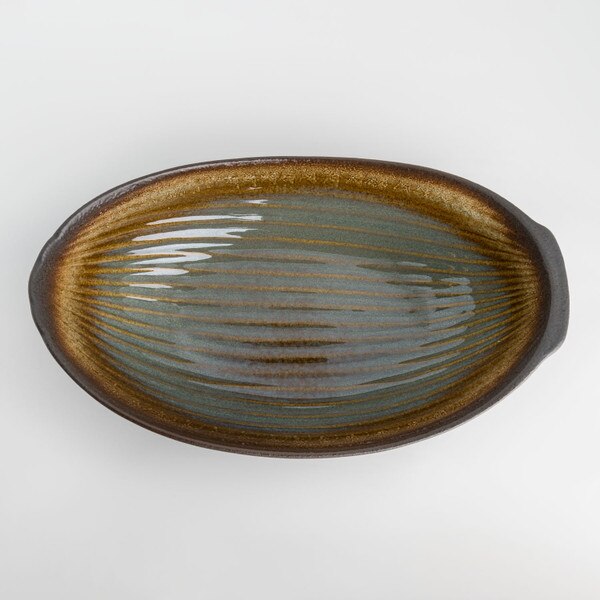 Image of Korin Durable Sage Green Abstract Bowl 11.5" 3